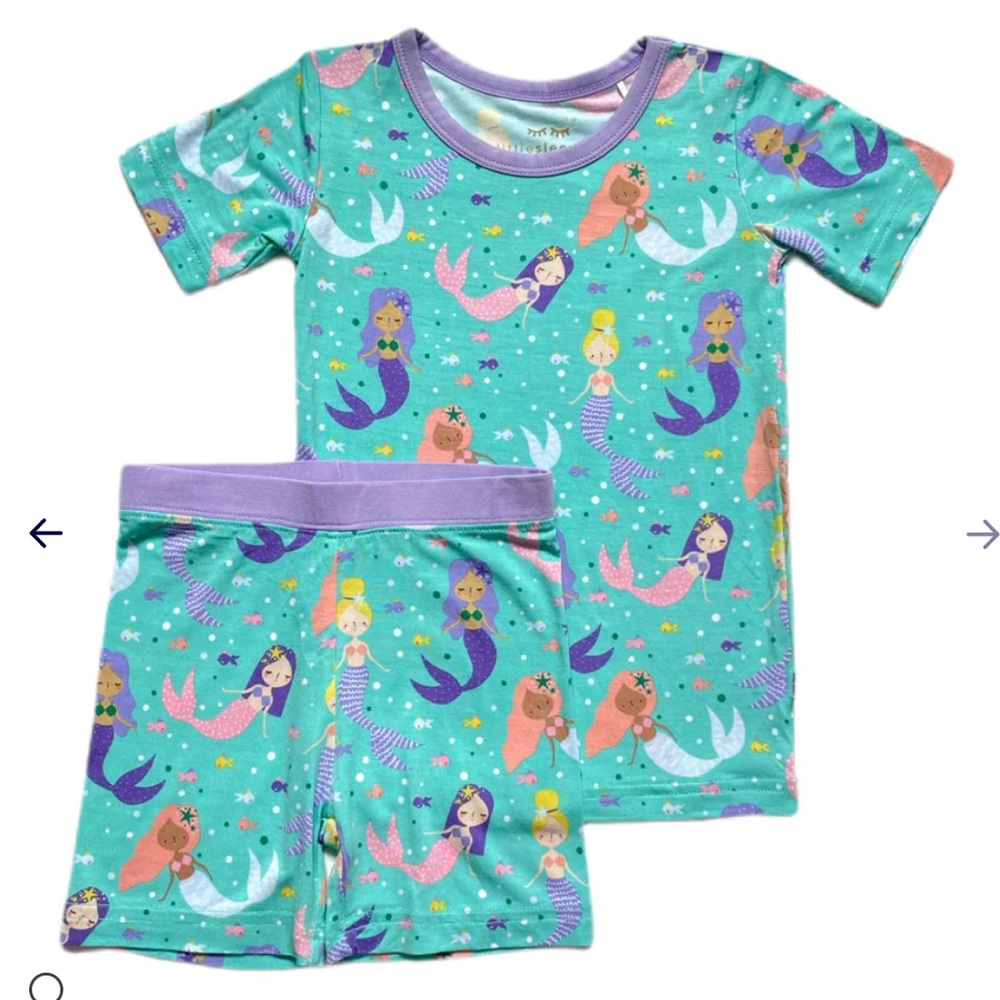 Little Sleepies Mermaid Pajamas